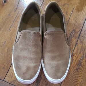 Women's Ugg Tan Slip-On Suede Shoes